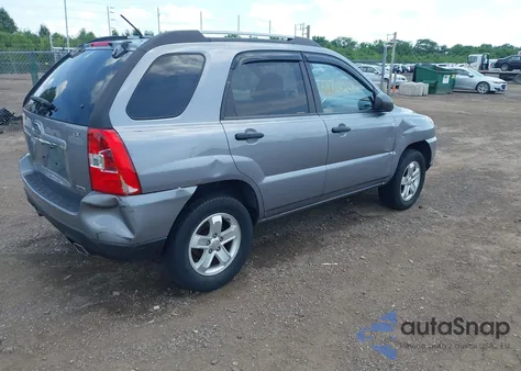 2009 Kia Sportage Lx V6 из США, поврежденный, VIN KNDJF723X97602587